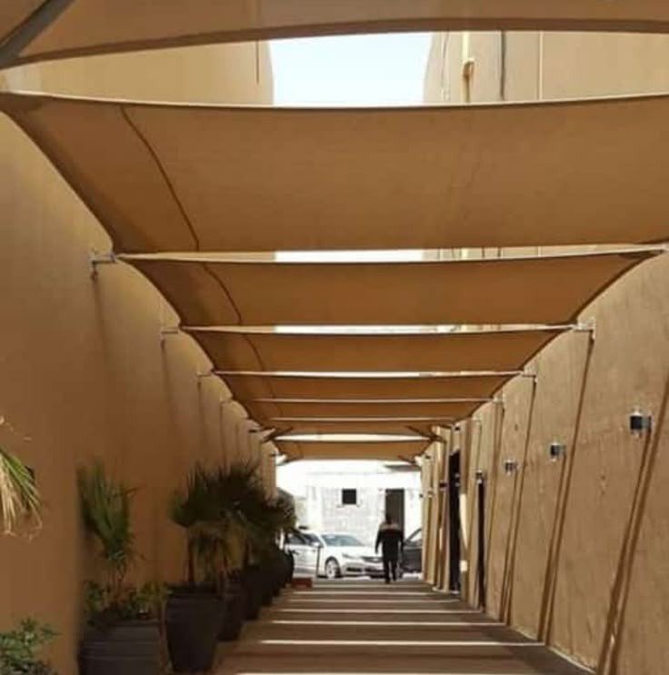مظلات مداخل الفلل بالرياض