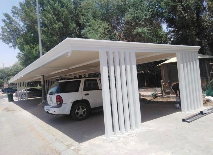 مظلات سيارات غرب الرياض
