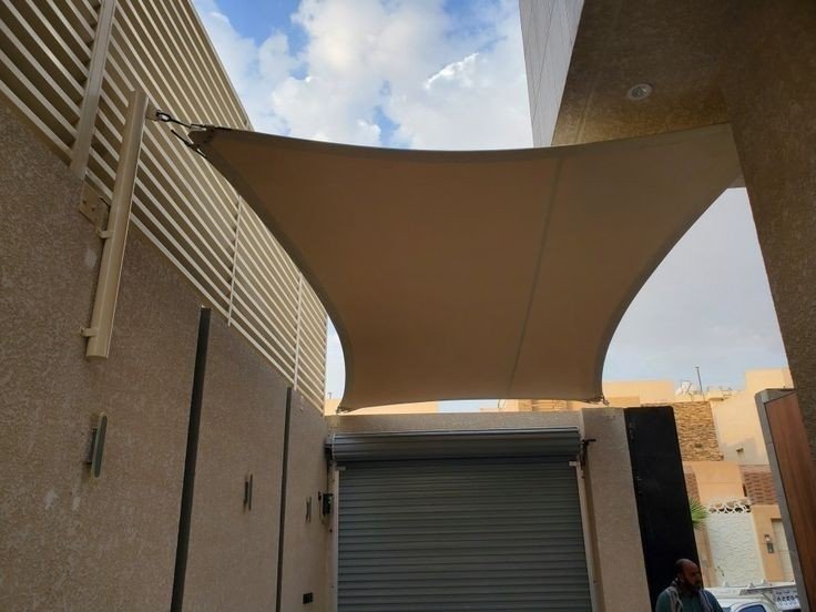 مقاول مظلات شد إنشائي