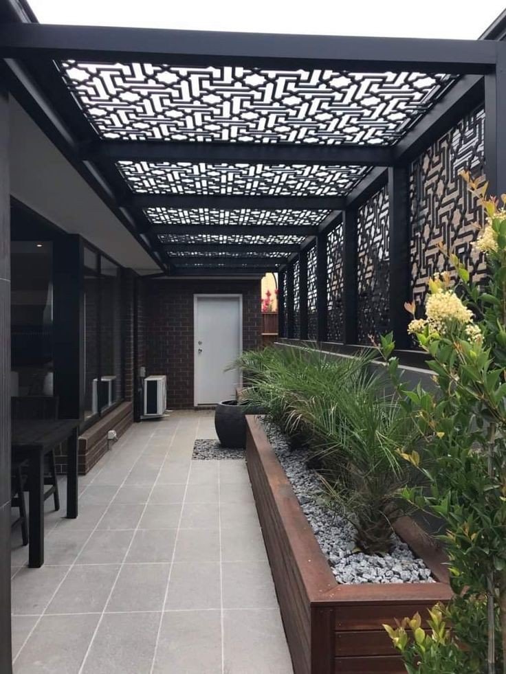 مظلات فلل قص ليزر حديد الرياض
