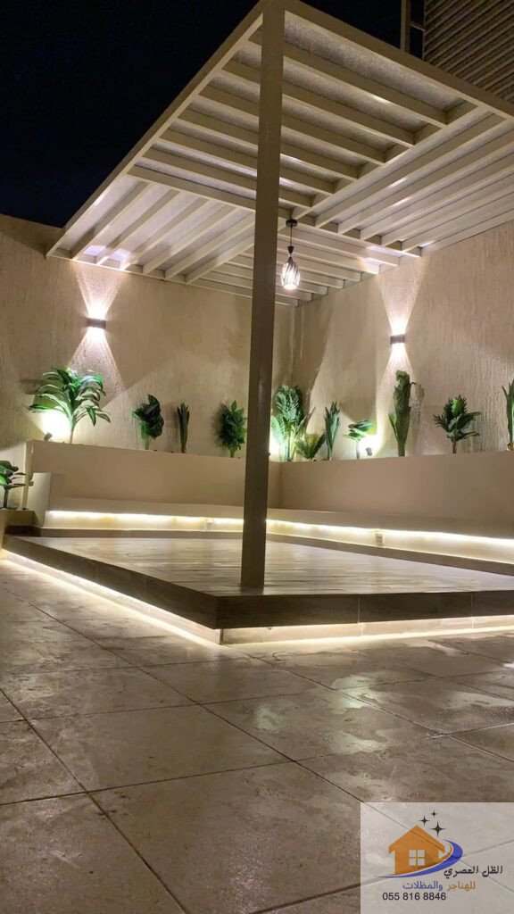 مظلات جلسات فلل