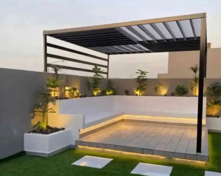 مظلات جلسات حديثة