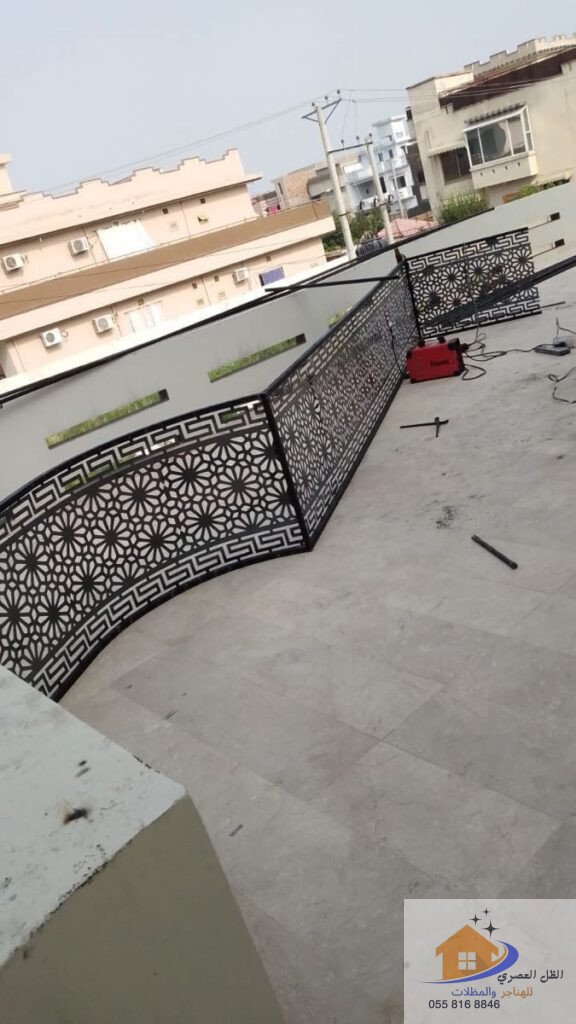 سواتر حديد مطلية حرارياً