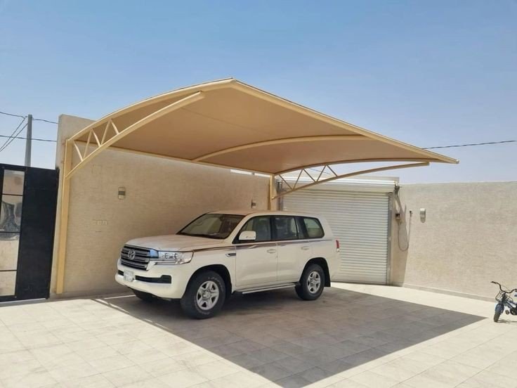 مظلات سيارات PVC للفلل بالرياض حي السويدي