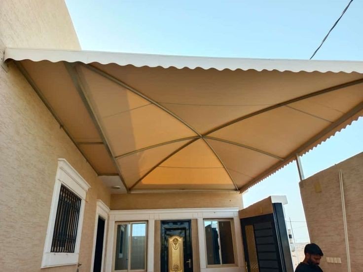 مظلات سيارات قماش PVC ضد الشمس