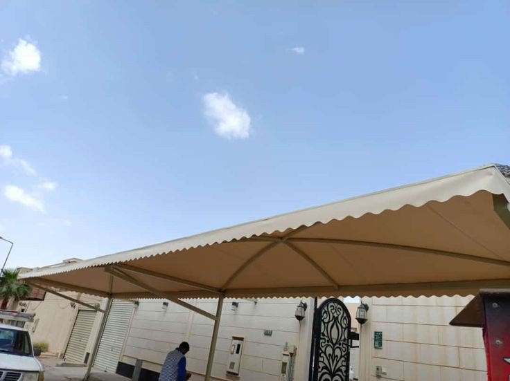 مظلات سيارات حديثة الرياض