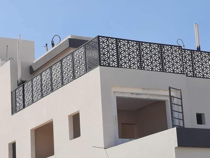 سواتر حديد ليزر للأسوار الخارجية