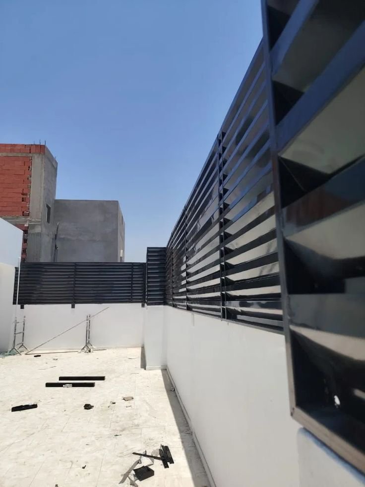 سواتر حديد مفرغة في الرياض